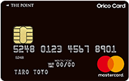 画像：Orico Card THE POINTの券面（マスターカード）